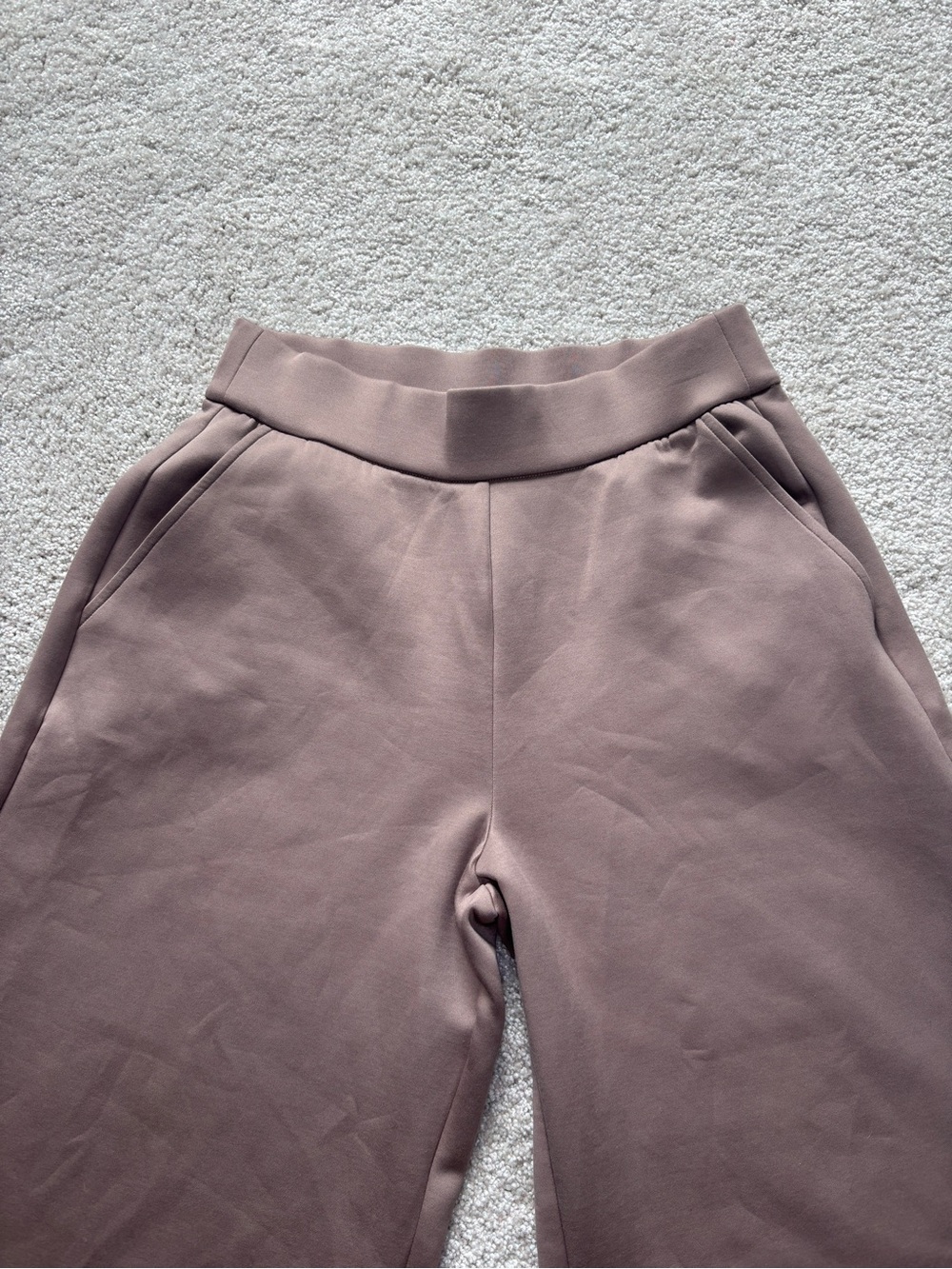 Beyond Yoga In The Flow Wide Leg Pant Taupe size XS - Picture 11 of 13
